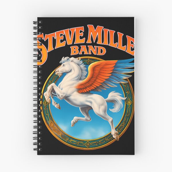 Artikelvorschau, Steve Miller Band Pegasus Emblem entworfen und verkauft von EllenKoskelain.