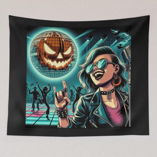 Item preview, Halloween Punk Rock Singer Live designed and sold by Voodoo Store Paranormal Collections.