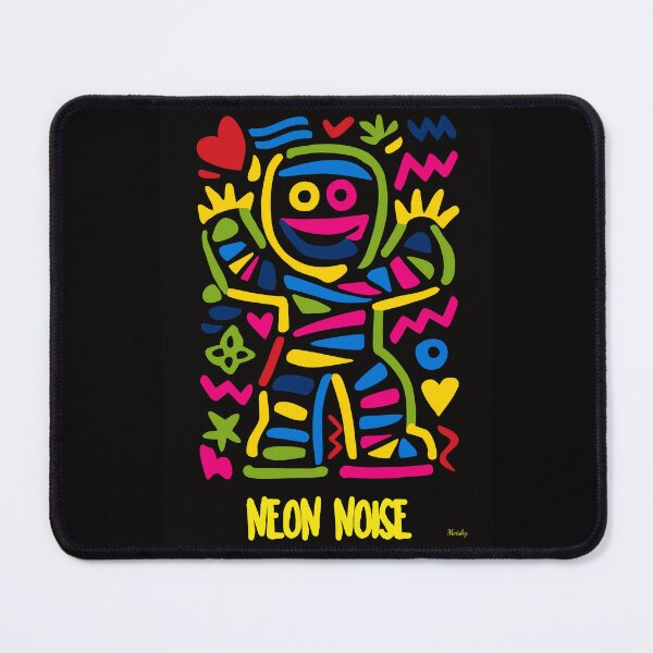Item preview, Neon Mummy Pop Art – Vibrant Halloween Poster designed and sold by Moisky Art.