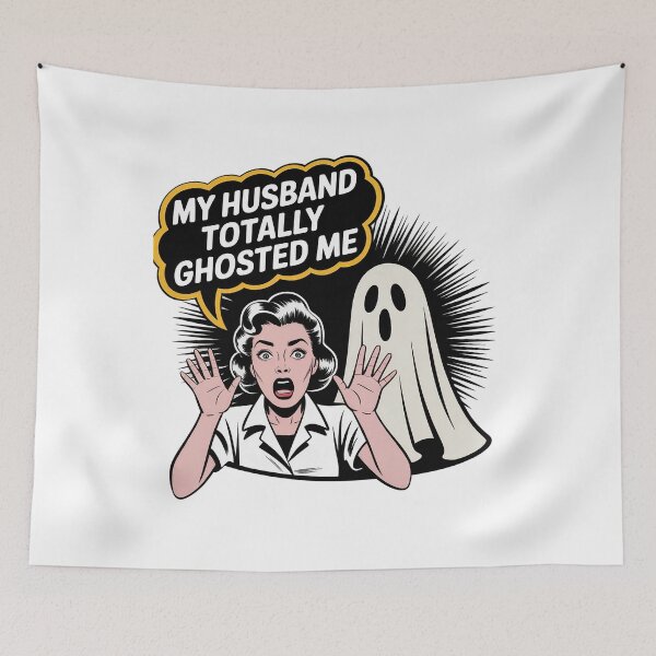 Item preview, My Husband Totally Ghosted Me  designed and sold by LaBanana-Art.