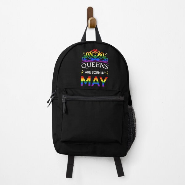 Item preview, LGBT Queens Are Born In May I - Pride Flag Colors designed and sold by Lemon Pepper.