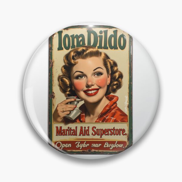Item preview, Iona Dildo Marital Aids - Spoof advertising poster designed and sold by IanBakerToons.