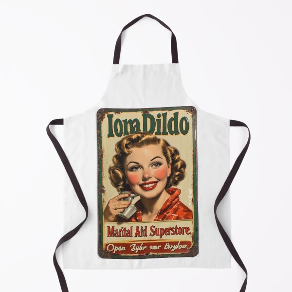 Item preview, Iona Dildo Marital Aids - Spoof advertising poster designed and sold by IanBakerToons.