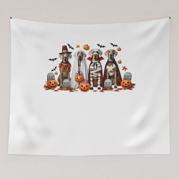 Item preview, Funny Weimaraner Halloween Dog Lover designed and sold by Kimberley King Art  King Art.