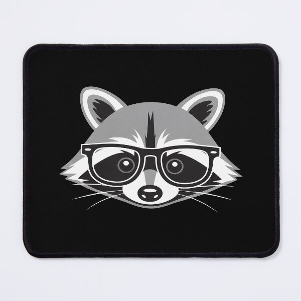 Item preview, Hipster Raccoon Animal Cute Raccoon With Reading Glass designed and sold by PeteHomenick.
