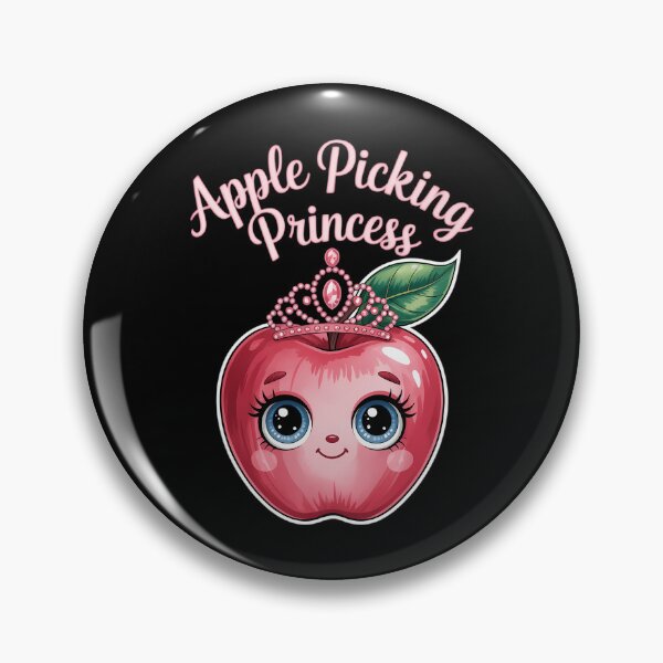 Artikelvorschau, Süße Apfelpflückprinzessin Kinder Kleinkind Herbst Apfelgarten entworfen und verkauft von PunkNation-Arts.