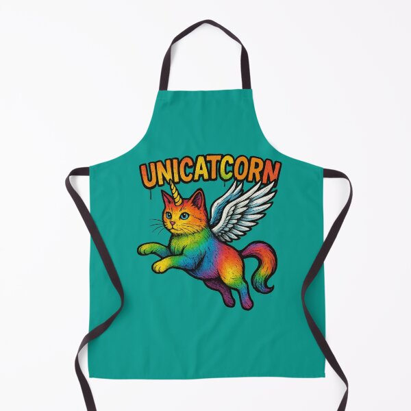 Item preview, UNICATCORN Graffiti | Rainbow Cat Unicorn Wings | Urban Streetwear Art designed and sold by InkTheFox.