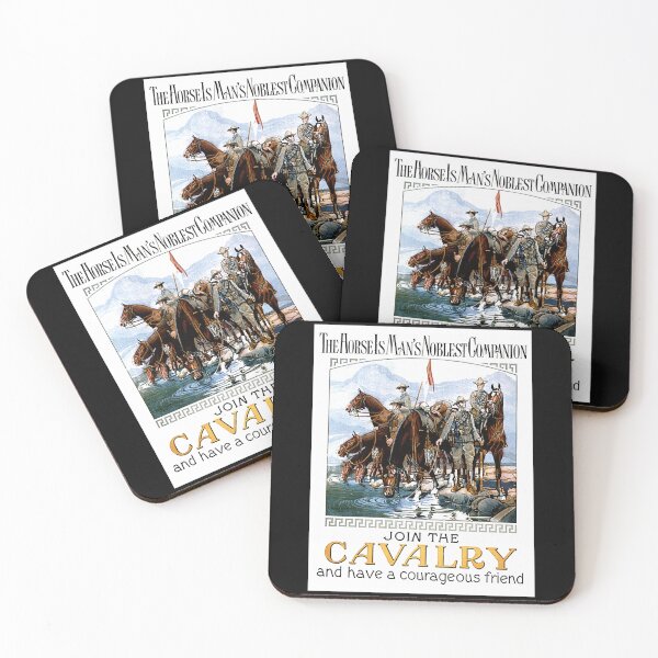 Item preview, Vintage US Army Cavalry Recruiting designed and sold by ElvaFranecki.