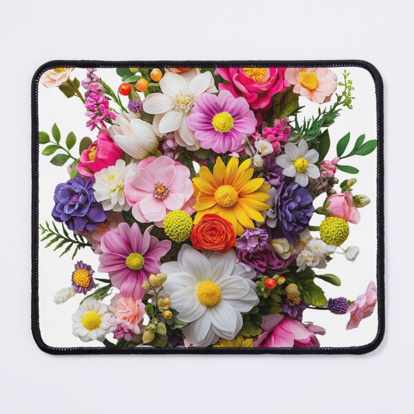 Item preview, Romantic Spring Flower Design, Colorful Flower Bouquet, Elegant Colorful Flower Bouquet Arrangement designed and sold by MamaDong.