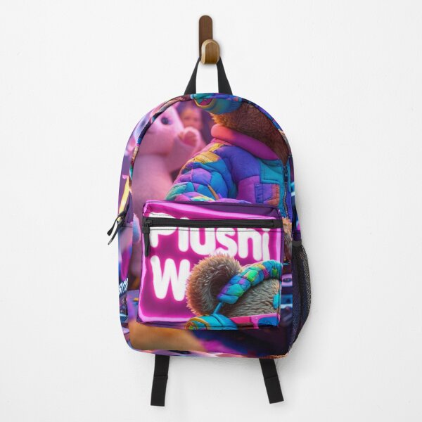 Item preview, PLUSHI WORLD™ DJ Bear Party – Neon Vibes designed and sold by PLUSHIWORLDtm.