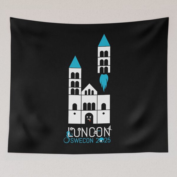 Item preview, Luncon 2025 Stende P. Svart Bakgrund designed and sold by FerndMoore.