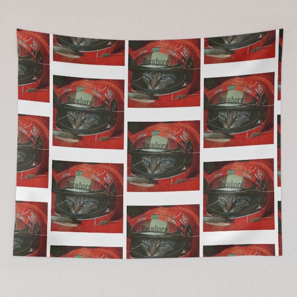 Item preview, Funny Meme Cat Car Racing designed and sold by RebeccaLittlee.