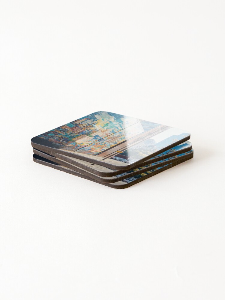 Thumbnail 4 of 5, Coasters (Set of 4), Muralin designed and sold by RicoInStudios.
