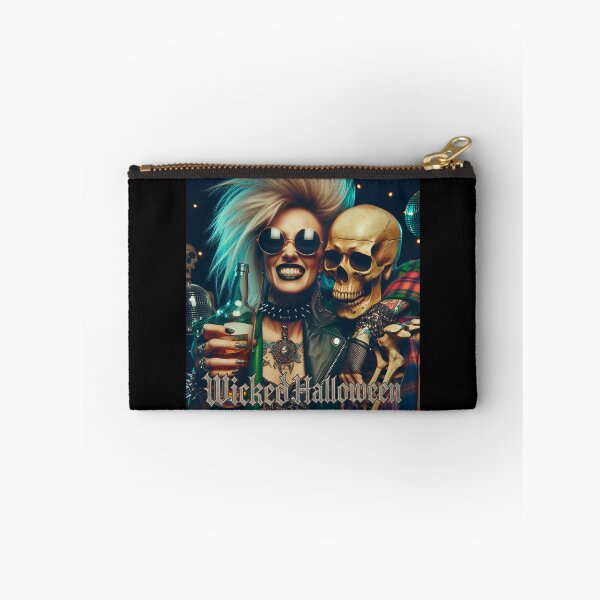 Item preview, Punk Skeleton Wicked Halloween Party designed and sold by Voodoo Store Paranormal Collections.
