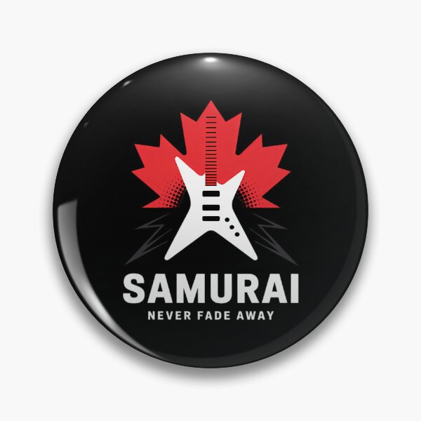 Artikelvorschau,  Samurais Rockband Nerver Fade Away entworfen und verkauft von GeorTaylor.