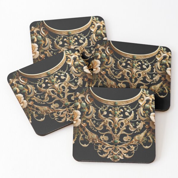 Item preview, Baroque splendid necklace – antique ornamentation designed and sold by Antik by Schulz.