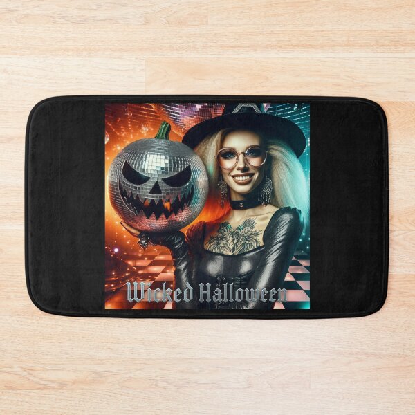 Item preview, Turquoise Witch Wicked Halloween Disco designed and sold by Voodoo Store Paranormal Collections.