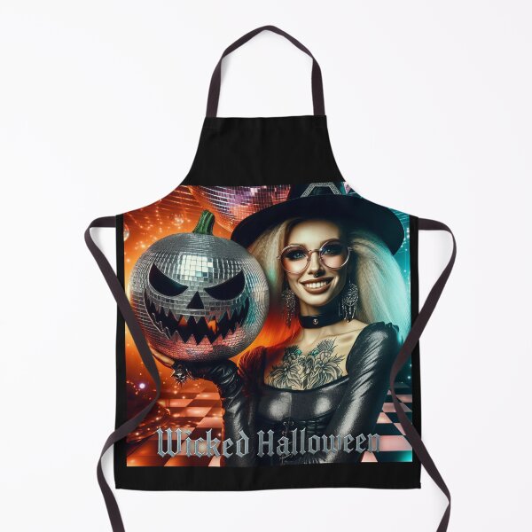 Item preview, Turquoise Witch Wicked Halloween Disco designed and sold by Voodoo Store Paranormal Collections.