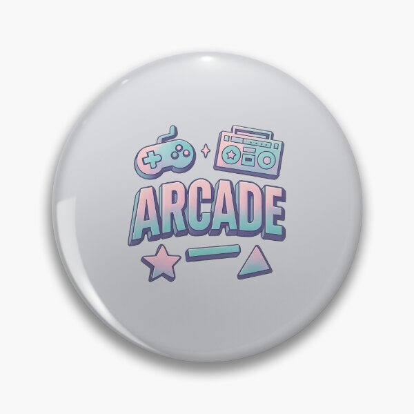Item preview, Retro Arcade – Pastel Vaporwave Gaming Design designed and sold by KAYJAY DESIGNS.