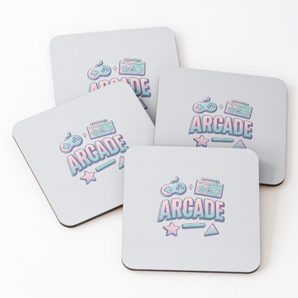 Item preview, Retro Arcade – Pastel Vaporwave Gaming Design designed and sold by KAYJAY DESIGNS.