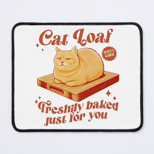 Item preview, Funny Cat Meme Loaf designed and sold by RebeccaLittlee.