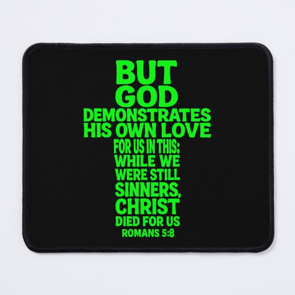 Item preview, Romans 5:8 Christ Died For Us designed and sold by plushism.