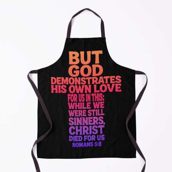 Item preview, Romans 5:8 Christ Died For Us designed and sold by plushism.