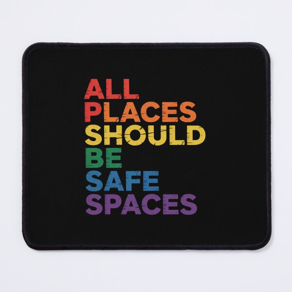 Item preview, All Places Should Be Safe Spaces Gay Pride Ally Lgbtq Month designed and sold by SlogariArt.