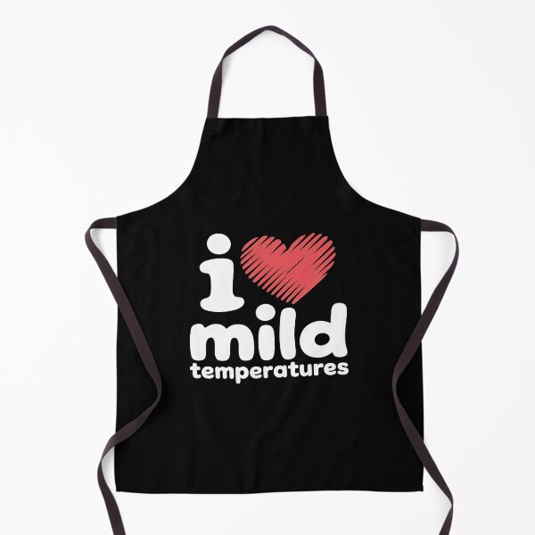 Item preview, I Heart Mild Temperatures designed and sold by BlackStars3Neon.