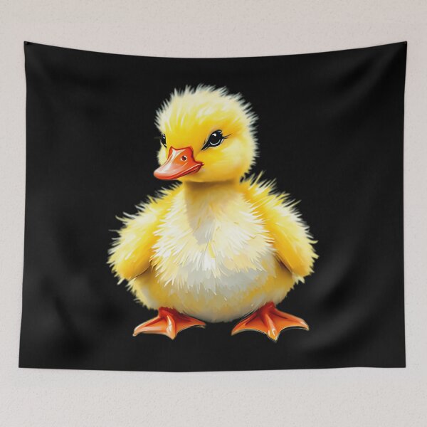 Item preview, Fluffy Yellow Duckling designed and sold by AureliaStokes.