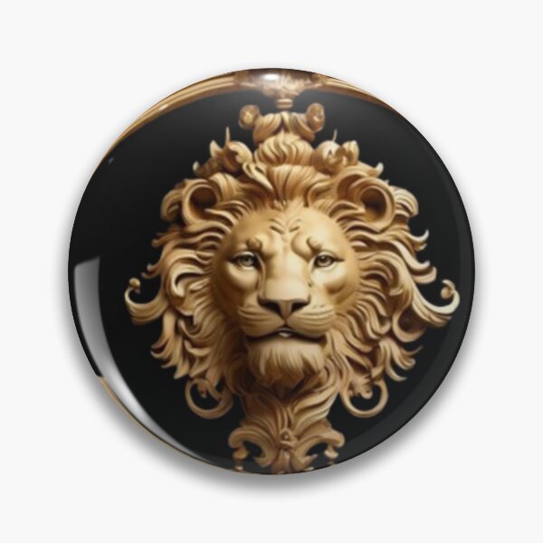 Item preview, Grand Baroque Statement Collar – ornamentation with lion heads designed and sold by Antik by Schulz.