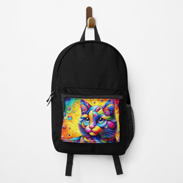 Item preview, Colorful geometric decorative cat designed and sold by Dogandesighn.