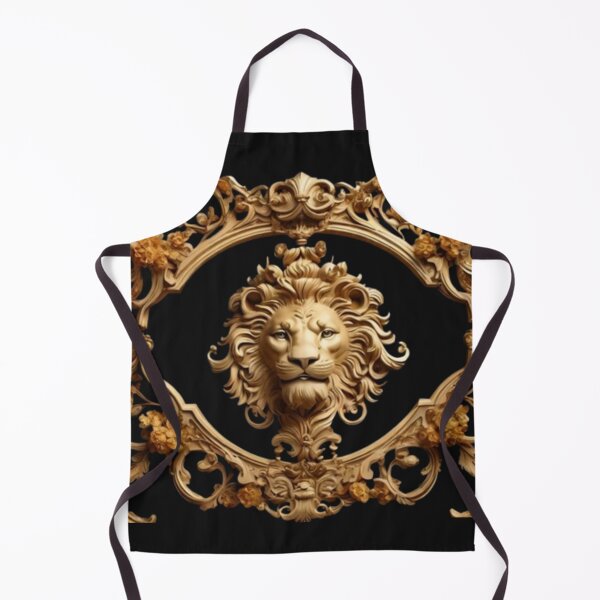 Item preview, Grand Baroque Statement Collar – ornamentation with lion heads designed and sold by Antik by Schulz.