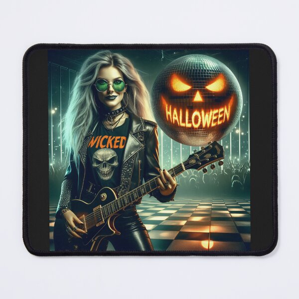 Item preview, Rock Star Halloween Pumpkin Disco designed and sold by Voodoo Store Paranormal Collections.