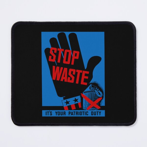 Item preview, Stop Waste Its Your Patriotic Duty War Is Hell Store Transparent	 designed and sold by tkalappme19.