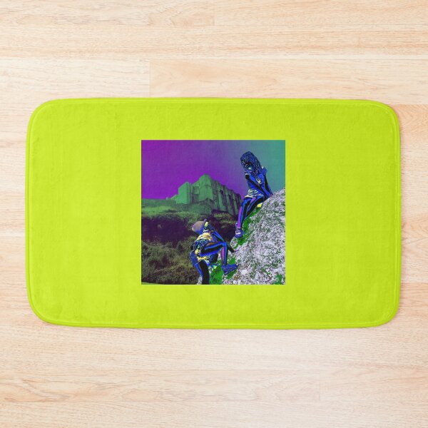 Item preview, Vibrant Explorers on a Neon Landscape designed and sold by lahconyart.