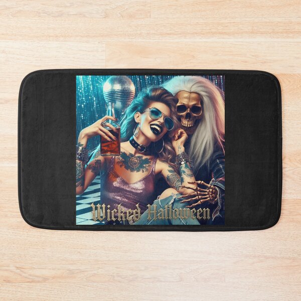 Item preview, Punk Witch Skeleton Halloween Party designed and sold by Voodoo Store Paranormal Collections.