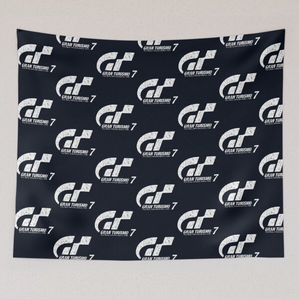 Item preview, Gran Turismo 7 Distressed Logo designed and sold by Markuniquearts.