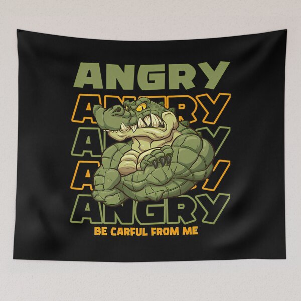 Item preview, Funny Angry Cartoon Artwork designed and sold by AureliaStokes.