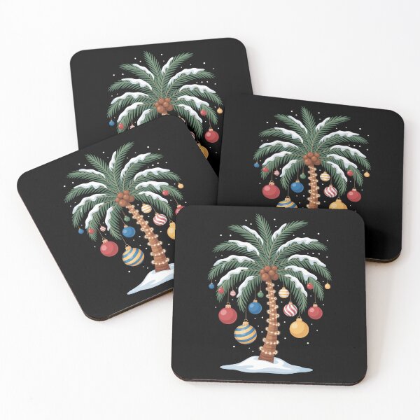 Item preview, Christmas Palm Tree Hawaiian Tropical Xmas designed and sold by HellD3vil-Art.