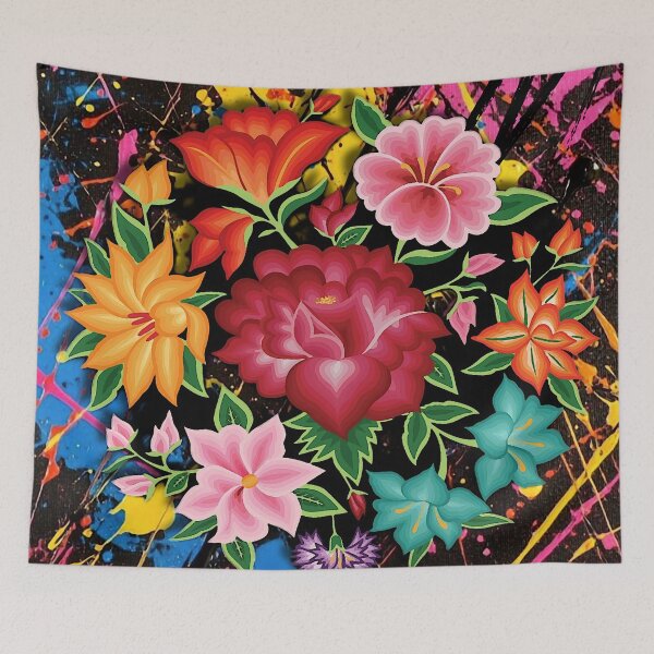 Item preview, Flower Graffiti designed and sold by ViaARTfactory.