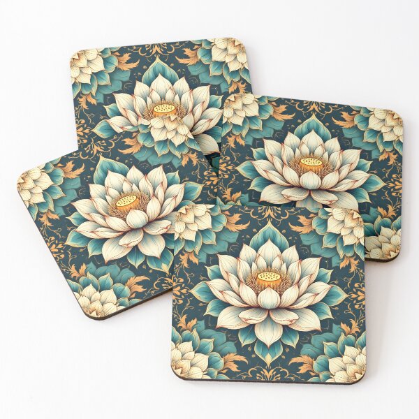 Item preview, Colorful elegant lotus designed and sold by BohoShopHU.
