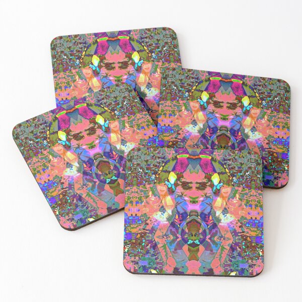 Item preview, Kaleidoscopic Psychedelic Portrait designed and sold by lahconyart.