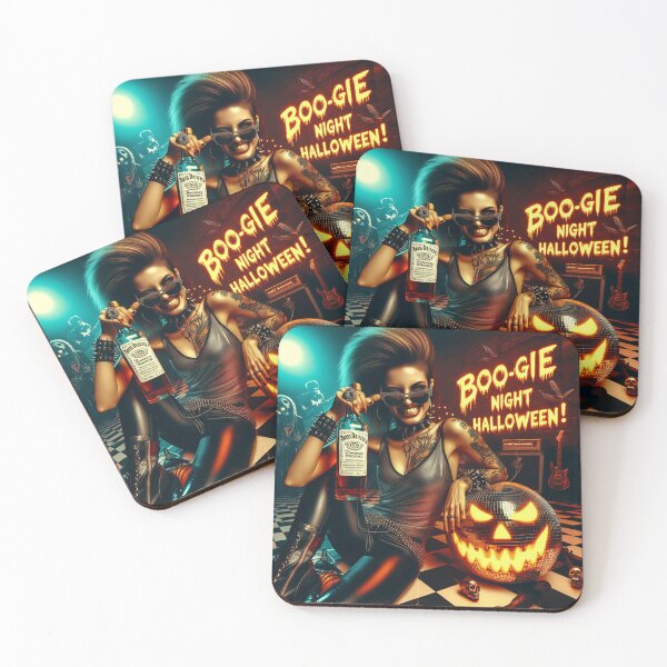 Item preview, Punk Crouching Halloween Pumpkin Disco designed and sold by Voodoo Store Paranormal Collections.
