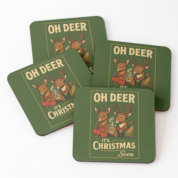 Item preview, Oh Deer, it's Christmas soon designed and sold by EdgeDrip.