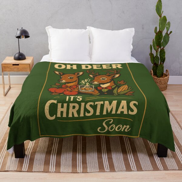 Item preview, Oh Deer, it's Christmas soon designed and sold by EdgeDrip.