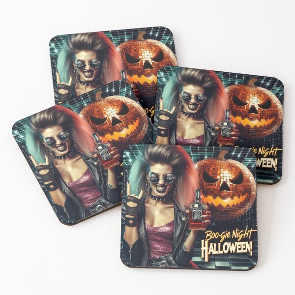 Item preview, Punk Lady Skull Halloween Disco designed and sold by Voodoo Store Paranormal Collections.