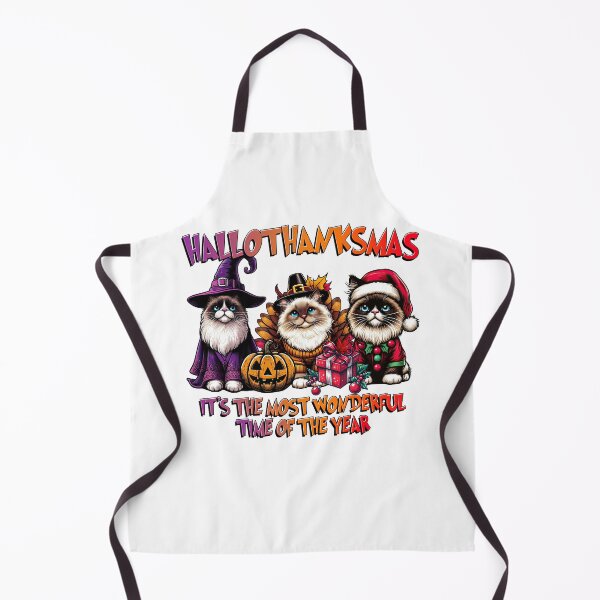 Item preview, Birman Cat Halloween Thanksgiving Christmas designed and sold by doodIllustrate.