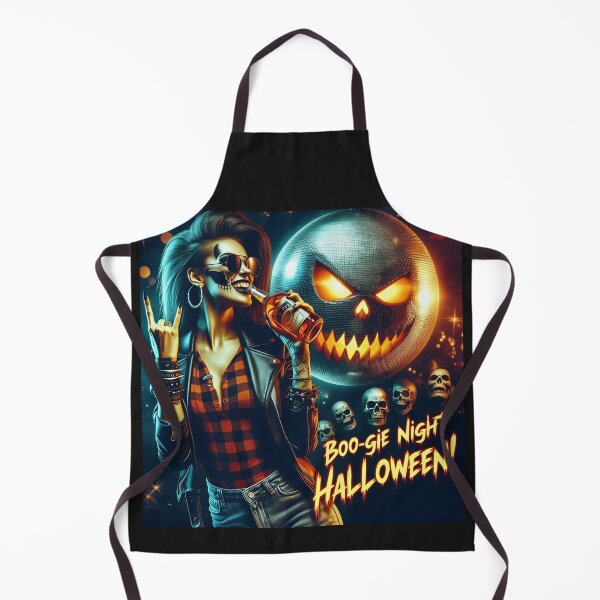 Item preview, Punk Lady Skull Halloween Disco designed and sold by Voodoo Store Paranormal Collections.