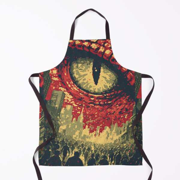 Item preview, Close-up of a red reptilian eye watching the crowd. designed and sold by Piotrek0001.